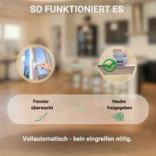 So funktioniert die Kabel-Abluftsteuerung - vollautomatisch - ein eingreifen nötig