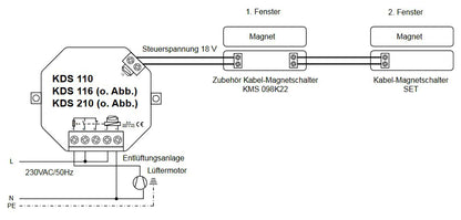 Kabel-Magnetschalter KMS 098K22