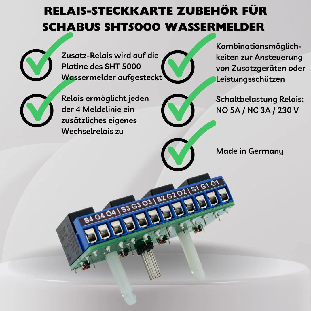 Relais-Steckkarte Zubehör SHT 5000