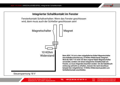 Kabel-Abluftsteuerung KDS 116