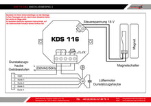 Kabel-Abluftsteuerung KDS 116 -16A Wechsler bis 2300 W