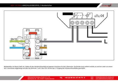Kabel-Abluftsteuerung KDS 116