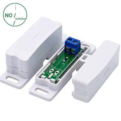 SHT 3001 Reedkontakt Schließer (NO) mit Sensor und Magnet für die Tür- und Fensterüberwachung von Schabus