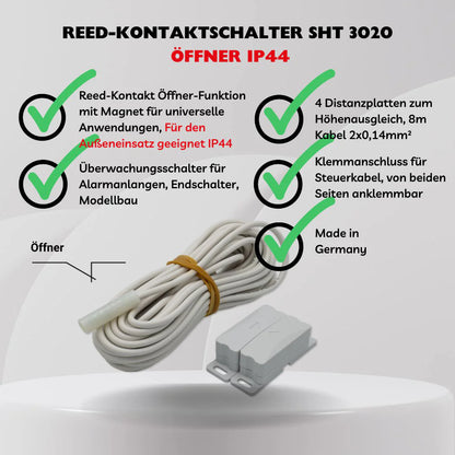 Reed-Kontaktschalter (Öffner) SHT 3020