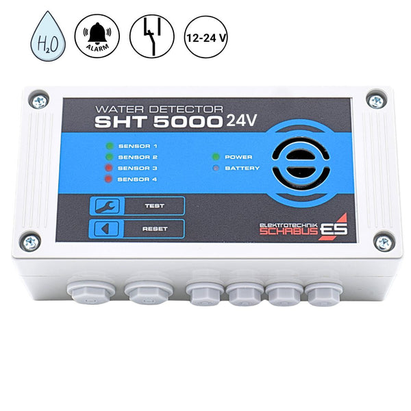 Wassermelder SHT 5000 12-24V Multifunktionsgerät für Bordnetze und mobile Anlagen
