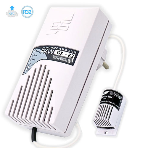 GX-K2 Kältemittelwarngerät R32 mit externen Sensor für Wärmepumpen und Klimaanlagen