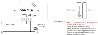 Kabel-Klimasteuerung KKS 116