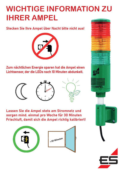 CO2-Ampel "Factory"