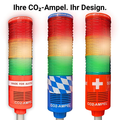 CO₂-Ampel "customized" Gefertigt nach Ihren Vorgaben und Wünschen