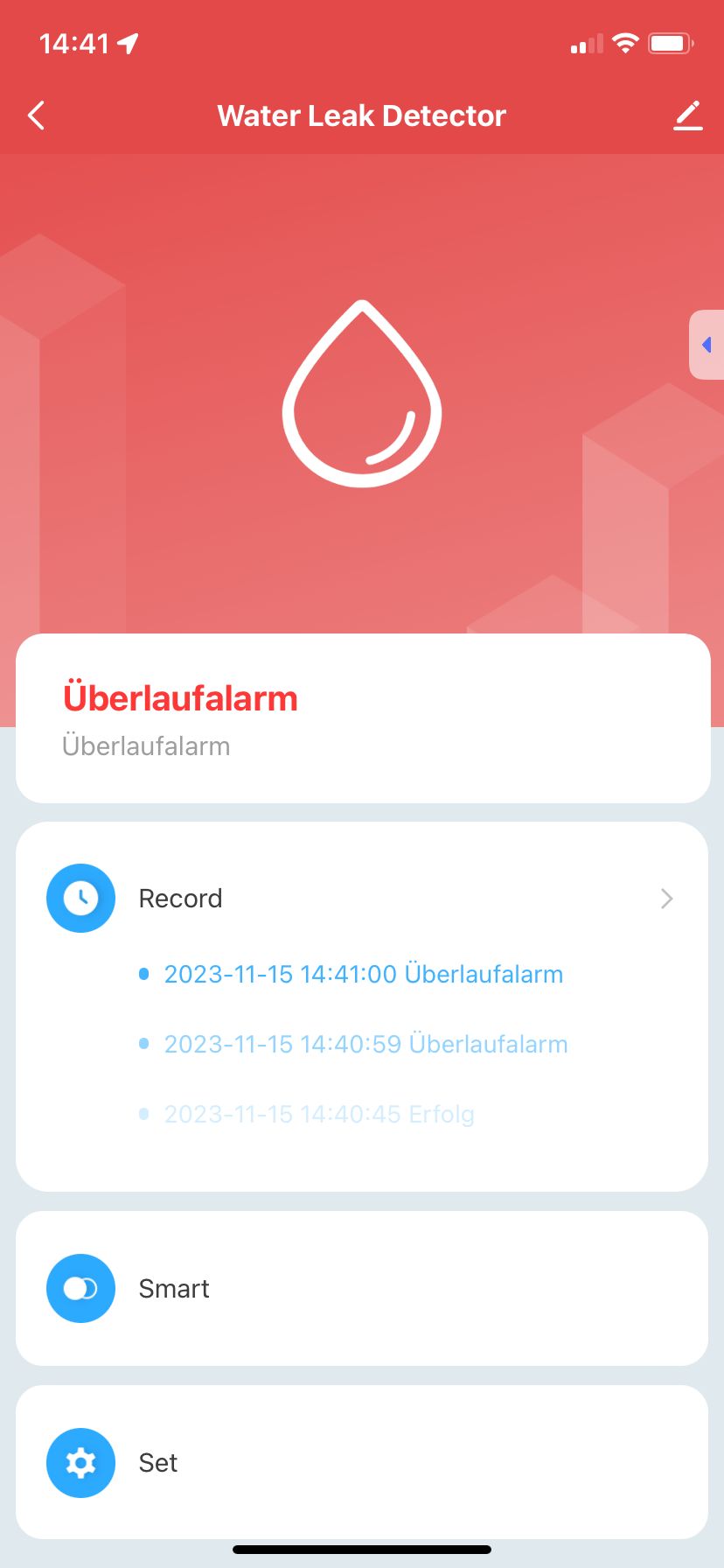 Smart-Wassermelder WWD 241 Minischwimmer Steckdosengerät 230V WLAN