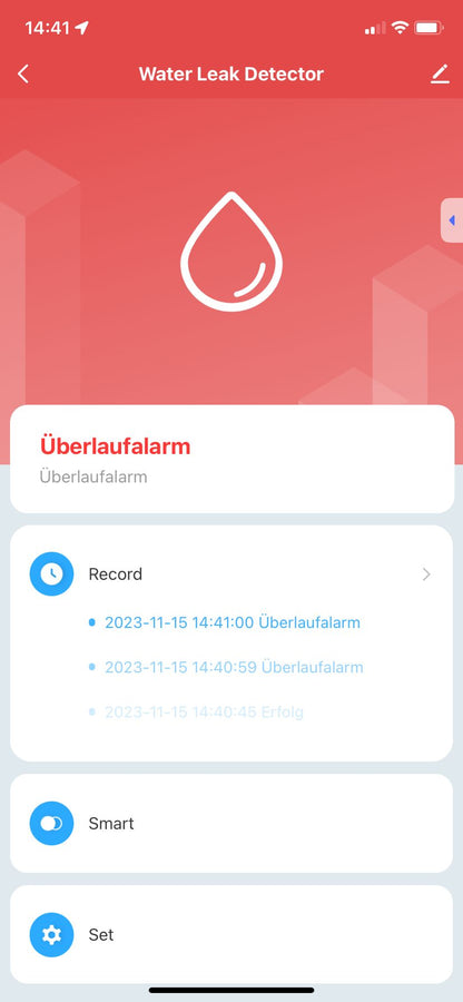 Smart-Wassermelder WWD 241 Minischwimmer Steckdosengerät 230V WLAN
