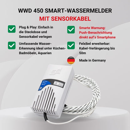 Wassermelder SHT 450 Aufzählungspunkte