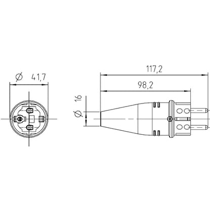SchuKo-Stecker 230 V