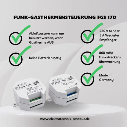 Funk-Abluftsteuerung FGS 170