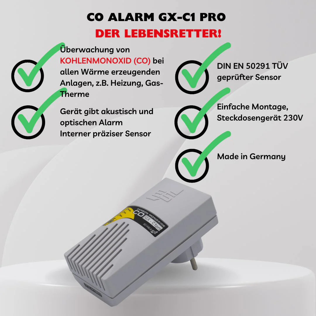 CO GAS ALARM GX-C1pro