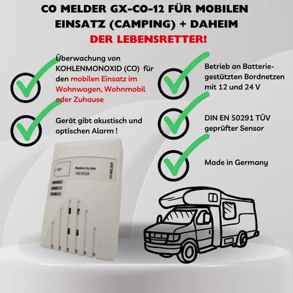 GAS ALARM GX-CO-12