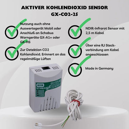 Gassensor GX-CO2-25