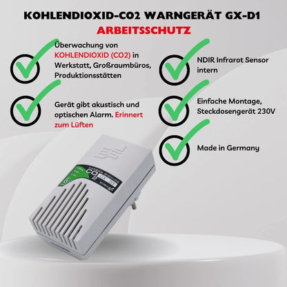 CO2 ALARM GX-D1
