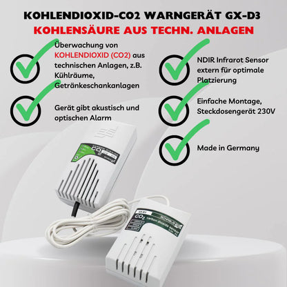 GAS ALARM GX-D3