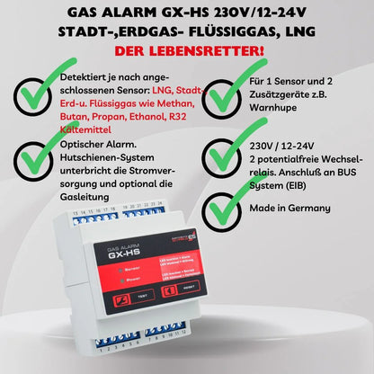 Gas Alarm GX-HS
