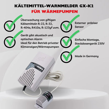 GX-K2 Kältemittelwarngerät