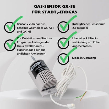 Gassensor GX-SE Stadt- / Erdgas