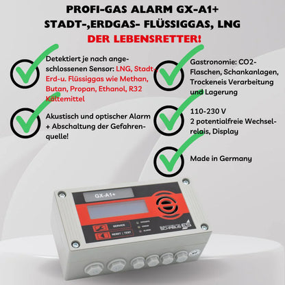 GAS ALARM GX-A1+