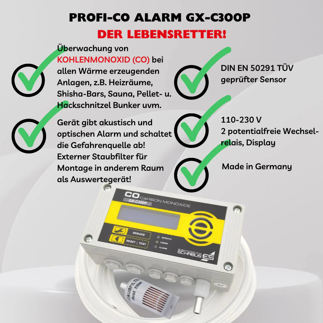 PROF. CO ALARM GX-C300P