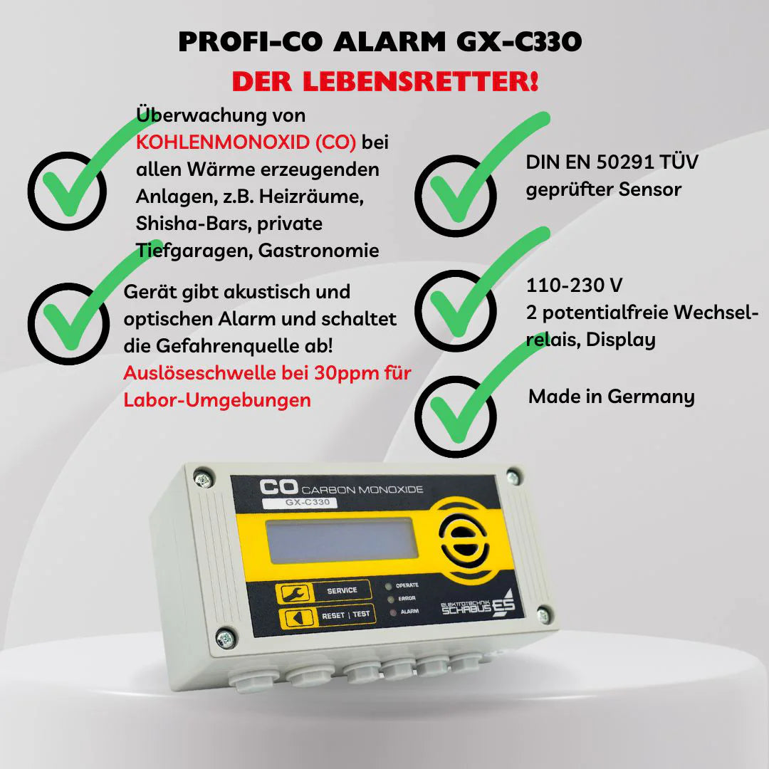 PROF. CO ALARM GX-C330