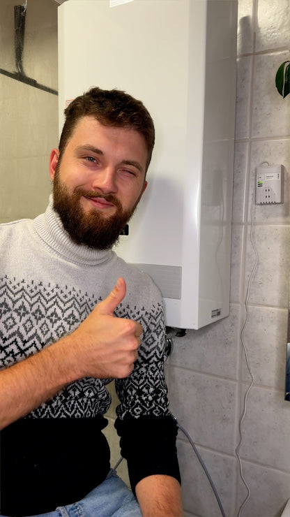 GX C3 CO Alarm Gastherme Daumen hoch