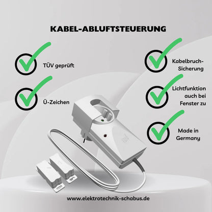 Kabel-Abluftsteuerung KDS 210 DIBt