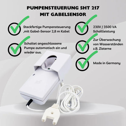 Pumpensteuerung SHT 217 mit akustischem Alarm