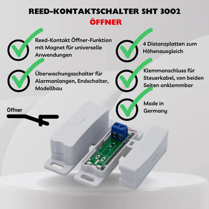 Reed-Kontaktschalter (Öffner) SHT 3002