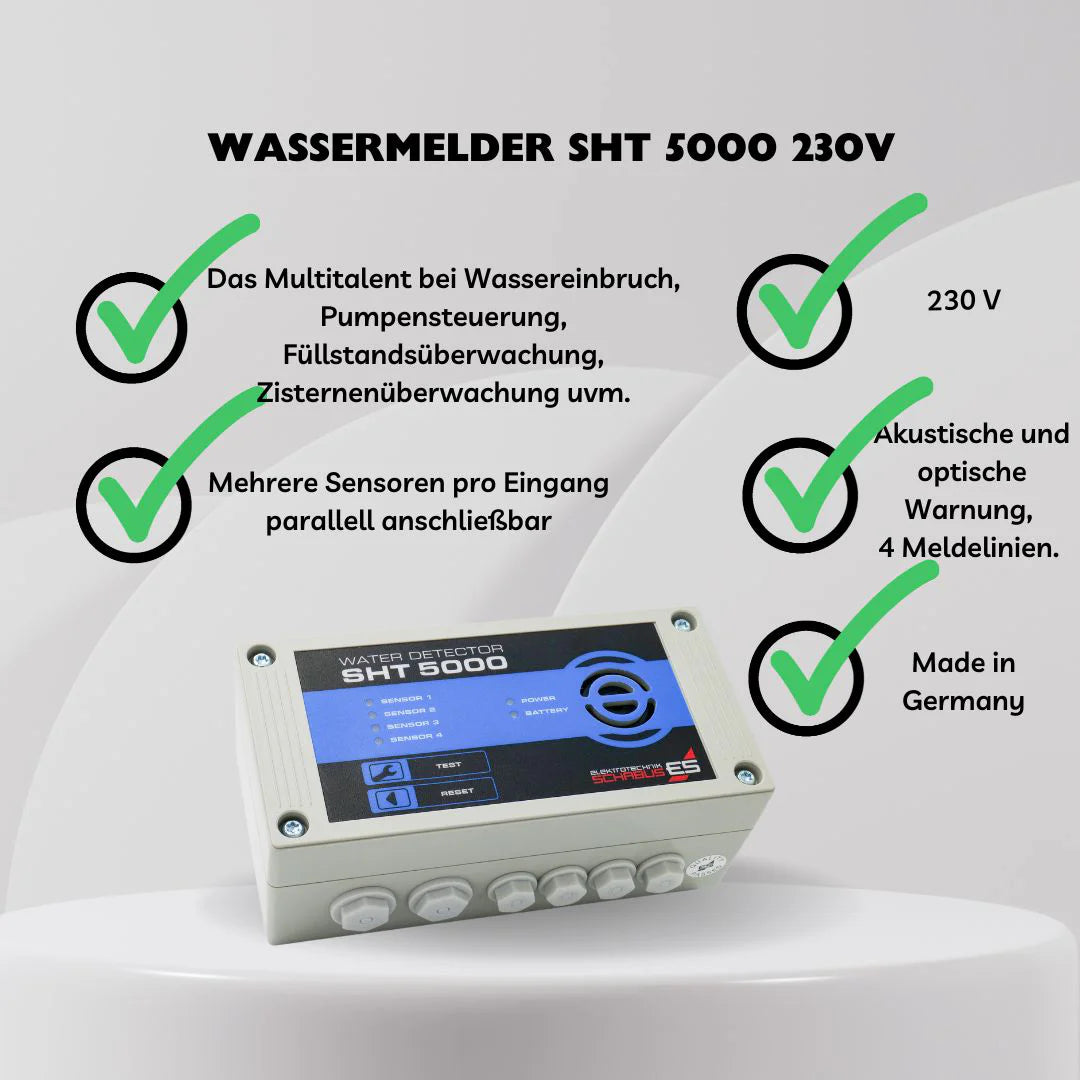Wassermelder SHT 5000 - 230 V