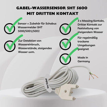 Wassersensor SHT 5600 mit 3 Kontakten