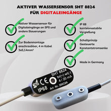 Aktiver Wassersensor SHT 8824 Schaltprinzip "gesteuerte Konstantstromsenke"