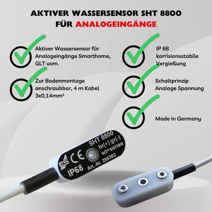Aktiver Wassersensor SHT 8800 analoge Spannung