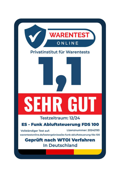 Funk-Abluftsteuerung FDS 100 DIBt