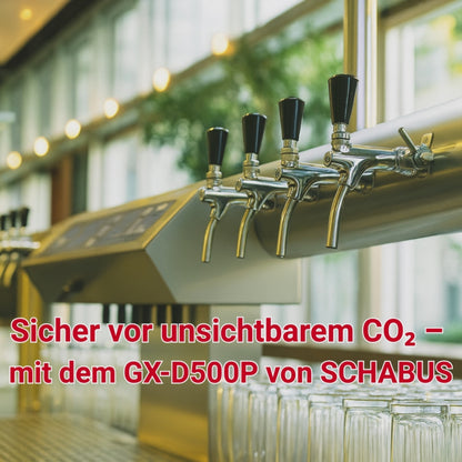 CO2 Melder Überwachung für thermisch anspruchsvolle Räume