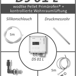 DS-01 L Pacchetto Comfort ventilazione + stufa primaria a pellet